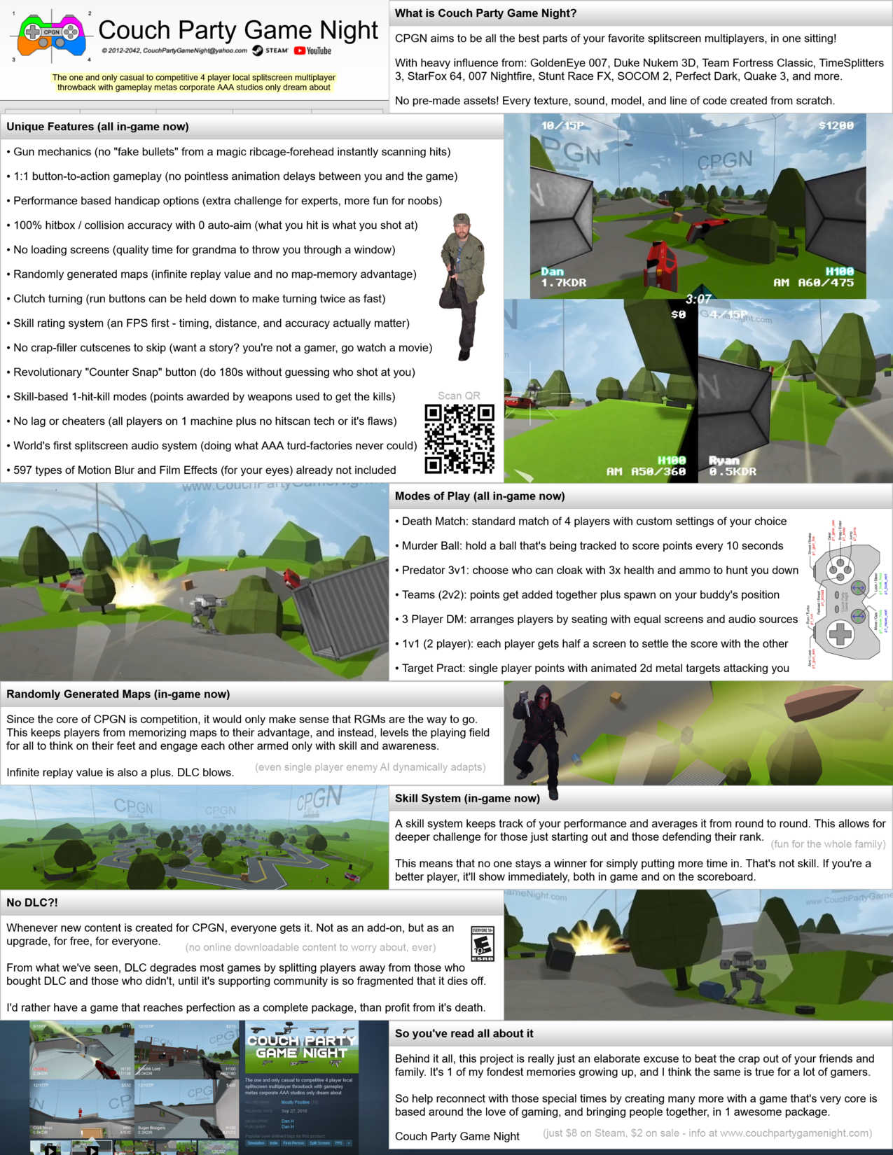 Game Flyer Print