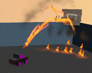 fire flames ball