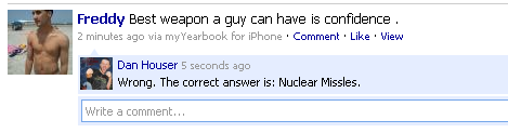 confidence nuclear missles